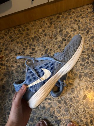 Zapatillas Nike Azules y Blancas unisex 