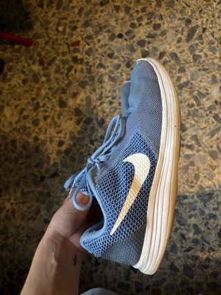 Zapatillas Nike Azules y Blancas unisex 