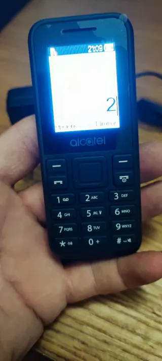 Telefono cellulare Alcatel Black