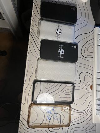 Lote 6 Fundas iPhone XR