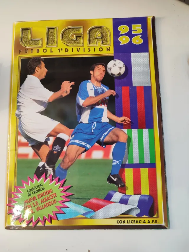 Álbum Liga Fútbol 95-96