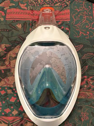 Máscara de snorkel y tubo