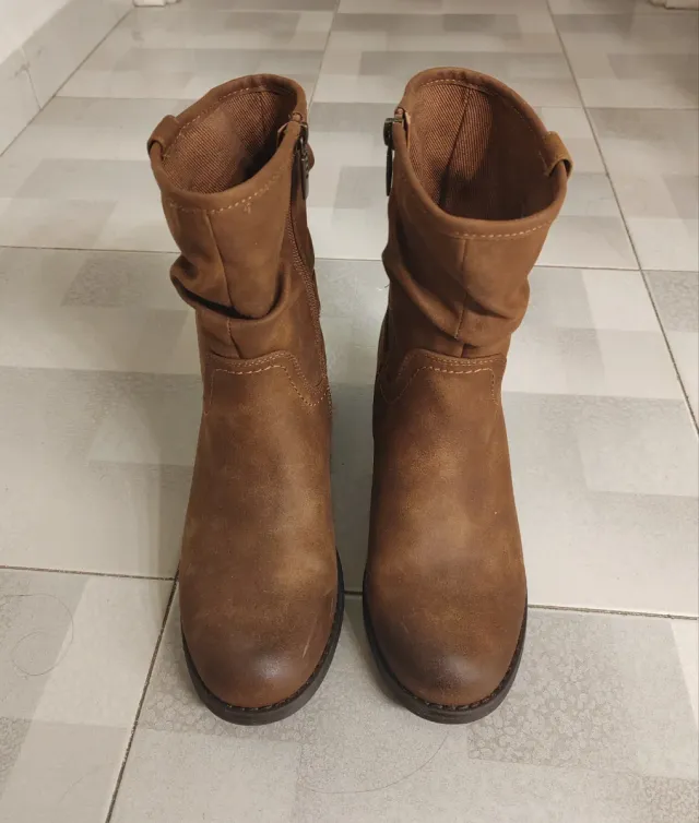 Botas Mustang Marrones Mujer Talla 37