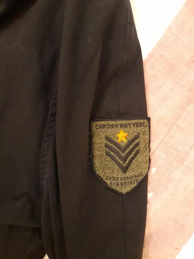 Parka IKKS 2en1 negro con capucha