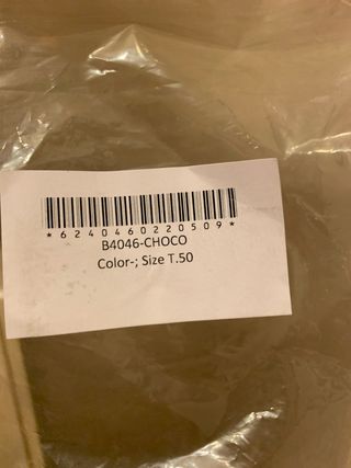 Chaqueta Cuero Hombre Isacco Talla 50 Nueva
