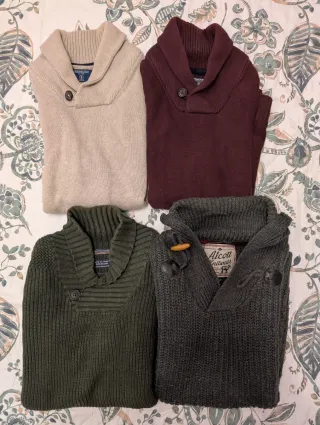 Pack 4 jerséis hombre Talla S/M