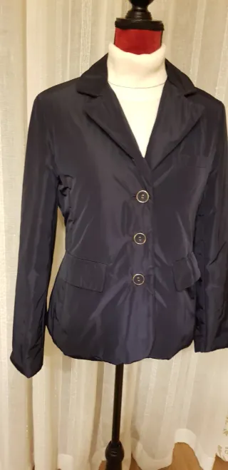 Blazer acolchada Purificación García azul