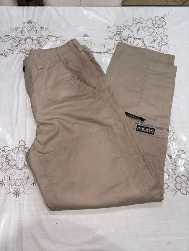Pantalone cargo Napapijri uomo beige