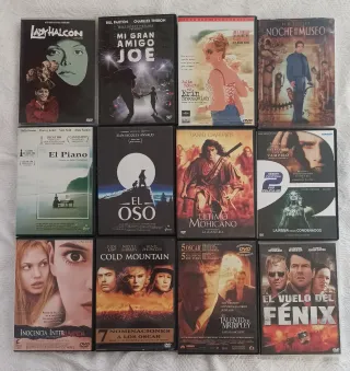 LOTE 13 TITULOS EN DVD .YA HAY RESERVADAS.