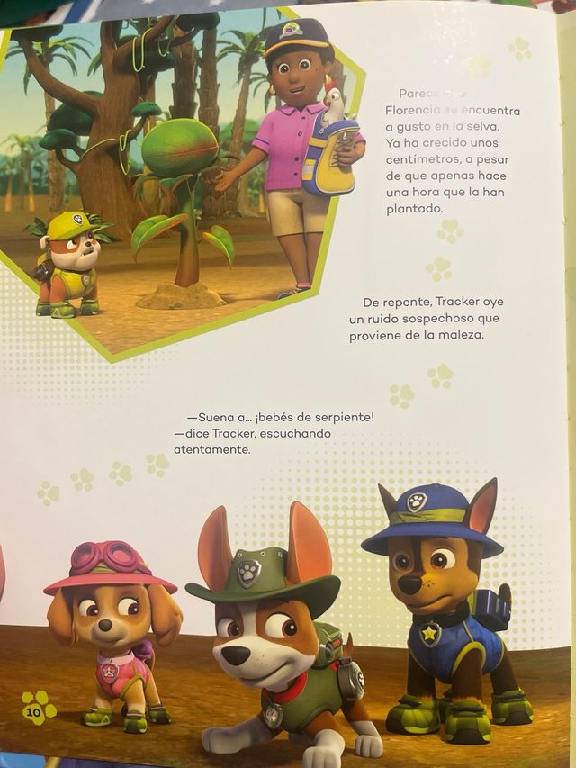 Libro: La planta gigante. Patrulla canina