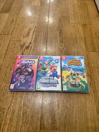 Nintendo Switch Roja + Juegos