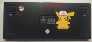 Teclado Mecánico Pikachu Red Switches