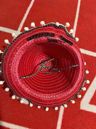 Sombrero Mexicano Niño Rojo