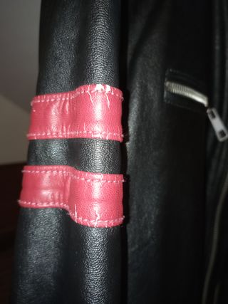 Chaqueta Cuero Sintético Zara Hombre Talla M