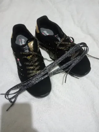 Sapato de Proteção Feminino Sixton Preto Dourado