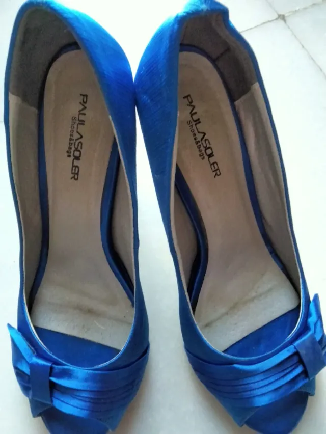 ZAPATOS DE RASO PAULA SOLER.