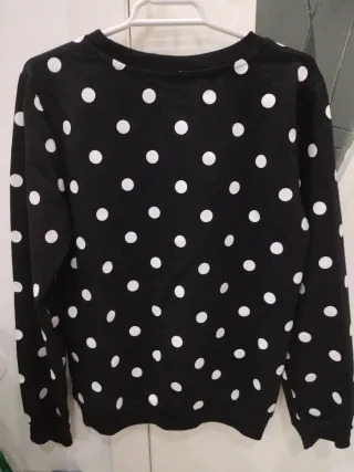 Sudadera negra talla S