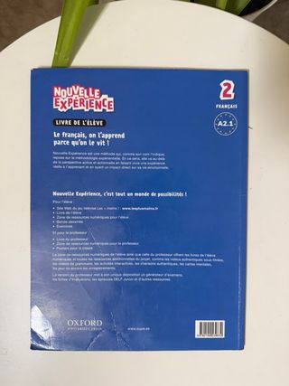 Nouvelle Expérience 2, Français, A2.1