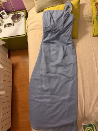 Vestido fiesta largo azul de IMPRESSION BRIDAL