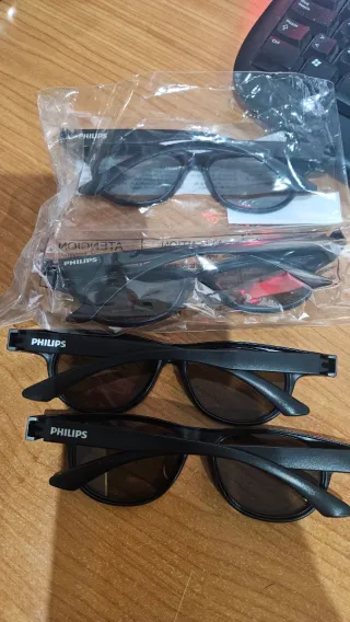 Pack 4 Gafas 3D Philips