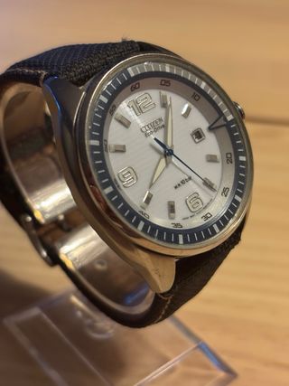 Reloj Citizen Eco-Drive Esfera Blanca
