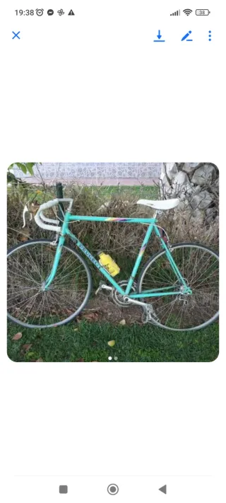 Bicicleta Peugeot Vintage Color Turquesa