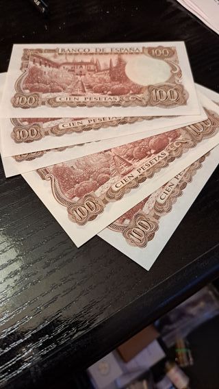 5 Billetes 500 Pesetas Banco de España