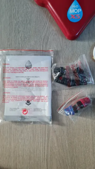 Limpiador a vapor H2O Mop X5 con accesorios