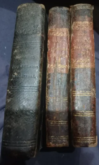 Libros muy antiguos Farmacia y Medicina 