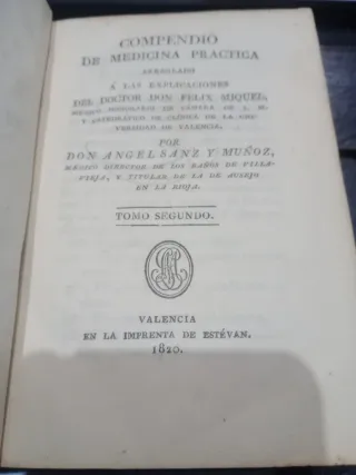 Libros muy antiguos Farmacia y Medicina 