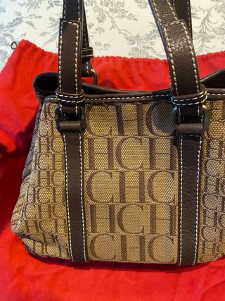 Bolso CH Carolina Herrera Beige/Marrón