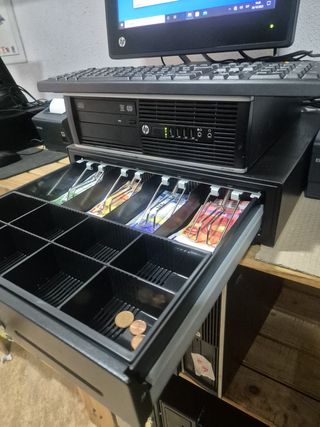 TPV HP Táctil Caja Registradora Completa con todo.