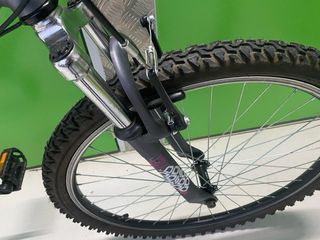 Bicicleta Montaña Gris y Rosa