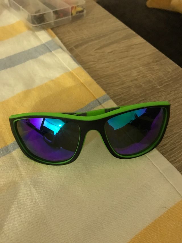 Gafas de sol polarizadas verdes