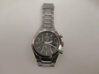 Reloj Festina Hombre Negro Acero