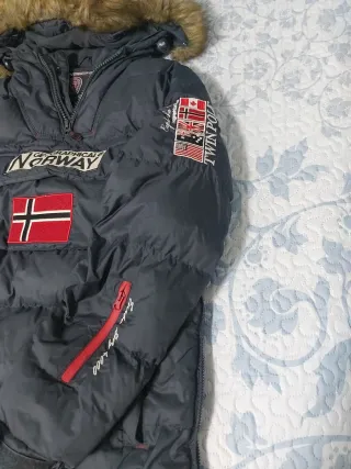 Chaqueta Geographical Norway Talla M Azul Marino