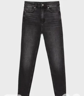 Pantalones vaqueros negros Stradivarius ,