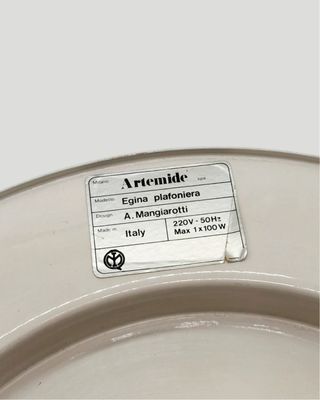 Lampada Egina vintage Artemide