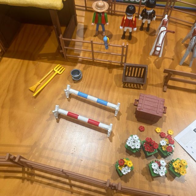 Playmobil 3855 Granja con Caballos