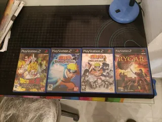 PS2 Juegos: Dragon Ball Z, Naruto x4