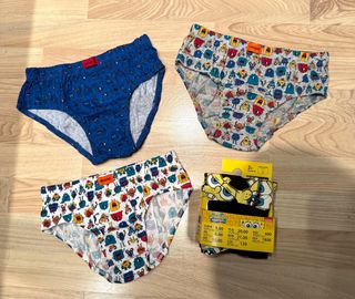 Calzoncillos niño talla 7 años