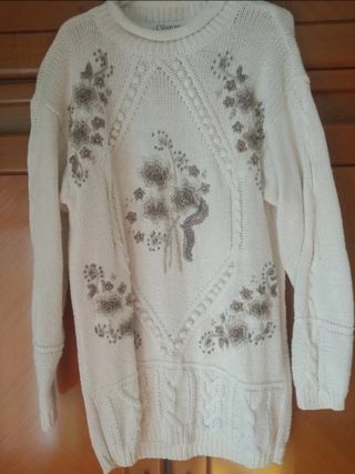 Jersey largo mujer Clarine talla M