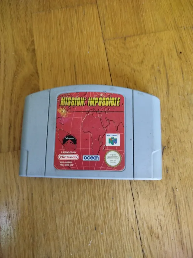 Mission Impossible N64 Cartucho