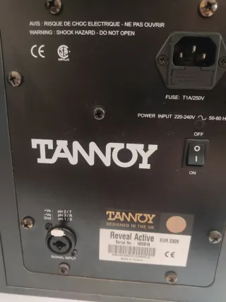 Tannoy Reveal Active Autoamplificados 50W