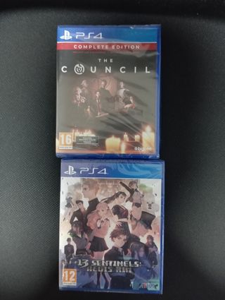 PRECINTADOS lote PS4 13 sentinels the council