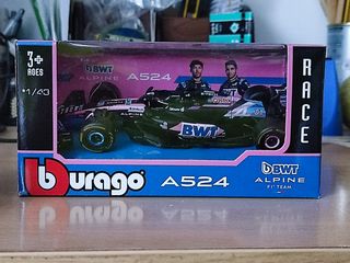 Coche Bburago Alpine A524 BWT