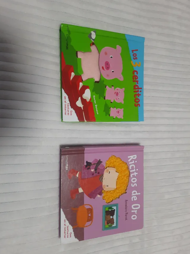 Los tres cerditos: Con texturas en el interior