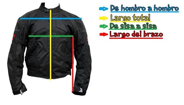 Chaqueta Moto Cycle Spirit Talla 60