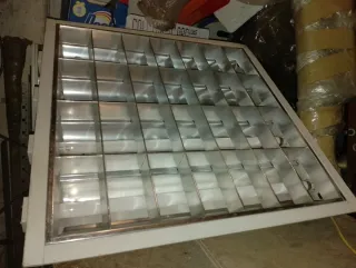 Plafoniera 4 neon 60x60