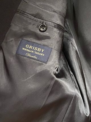 Chaqueta Blazer Grisby Caballero Talla 52 Negra